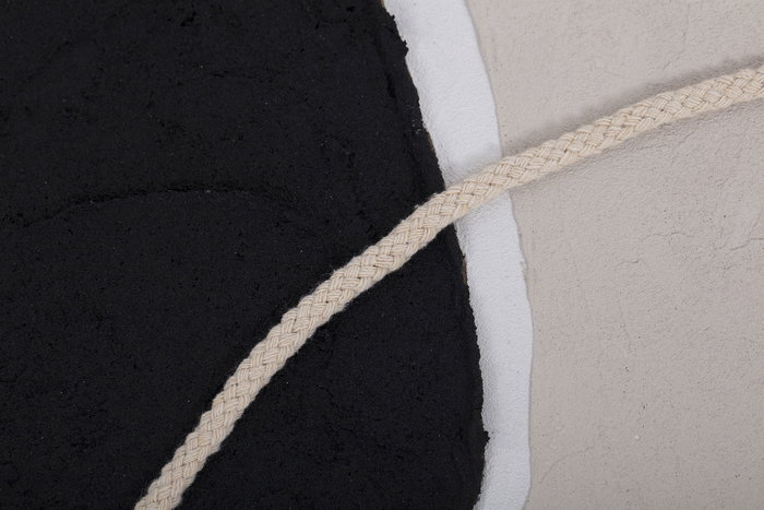 DKD Home Decor Cuadro Abstracto Marron Negro Lienzo Pino 70 x 50 x 3.5 cm (2 Unidades)