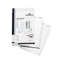 Durable Einsteckschilder Badgemaker 54x90mm 200 Stck weiß