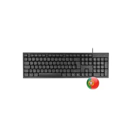 Tacens Anima AK02 Teclado Completo con Teclas Silenciosas y Disposición Portuguesa QWERTY PT