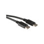 VALUE Cable DisplayPort Macho/Macho 2 m Negro
