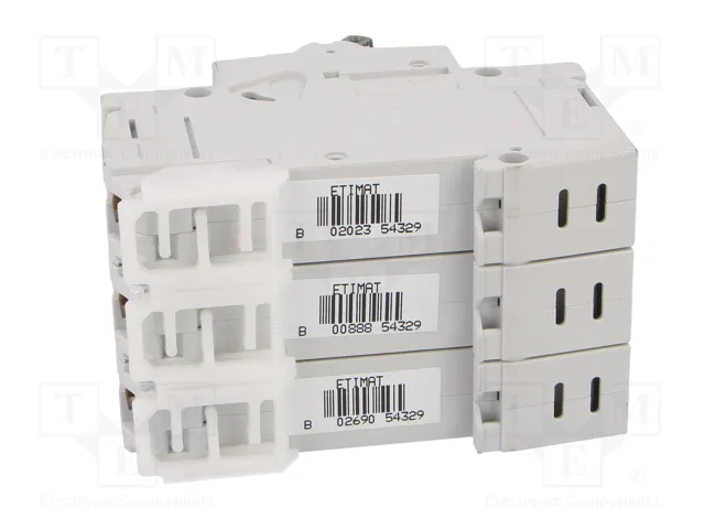 ETI POLAM Interruptor magnetotérmico ETIMAT P10 3P B16 16A 10kA ETI POLAM Interruptor magnetotérmico ETIMAT P10 3P B16 16A 10kA