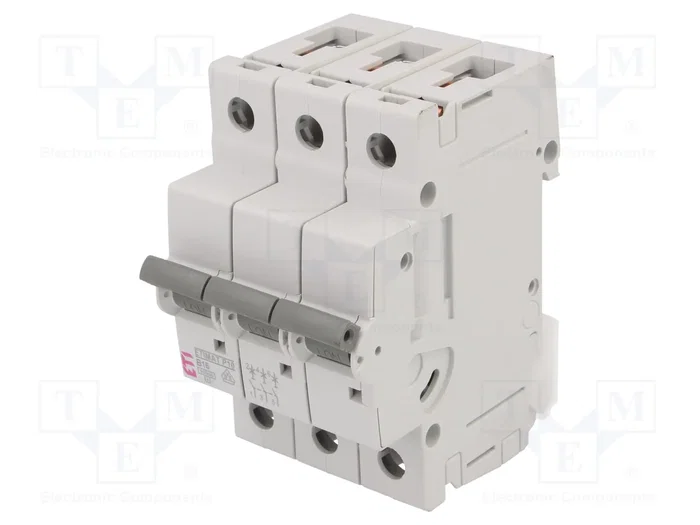 ETI POLAM Interruptor magnetotérmico ETIMAT P10 3P B16 16A 10kA ETI POLAM Interruptor magnetotérmico ETIMAT P10 3P B16 16A 10kA