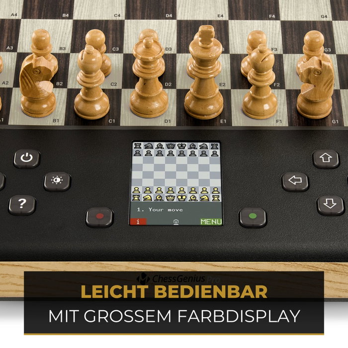 Millennium Millennium Chess Genius Pro 2024 Wood Millennium Millennium Chess Genius Pro 2024 Wood