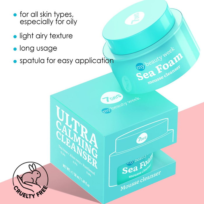 7Days SEA FOAM mousse desmaquillante 50 ml