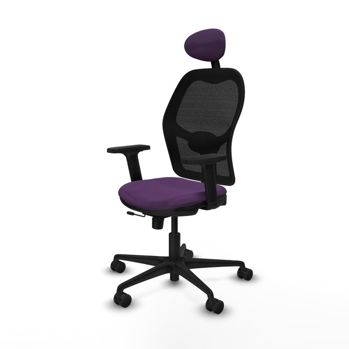 PIQUERAS Y CRESPO Silla de Oficina Jorquera Morada y Negra PIQUERAS Y CRESPO Silla de Oficina Jorquera Morada y Negra