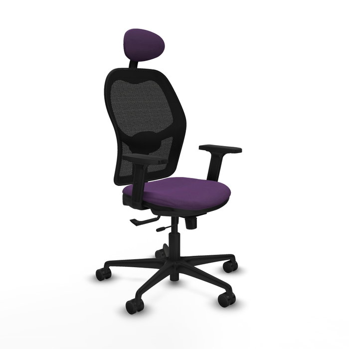 PIQUERAS Y CRESPO Silla de Oficina Jorquera Morada y Negra PIQUERAS Y CRESPO Silla de Oficina Jorquera Morada y Negra