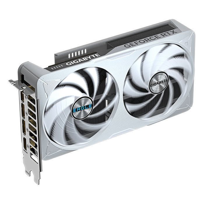 Gigabyte GeForce RTX 5060 Ti EAGLE OC ICE 16G Tarjeta Gráfica - 16 GB GDDR7, 128 bits, PCIe 5.0, 2617 MHz, 2x Ventiladores, Blanco - GV-N506TEAGLEOC ICE-16GD