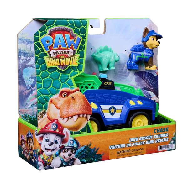 Spin Master Vehículo Paw Patrol con accesorios Dino Movie (Modelos surtidos)