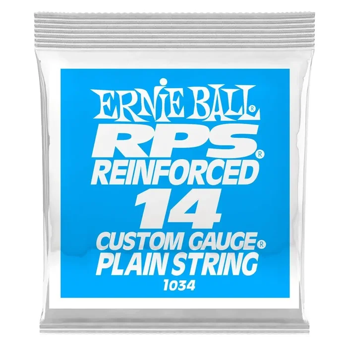 Ernie Ball Cuerda Eléctrica Reinforced Plana 014 (Set de 6) (Set de 6)