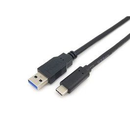 Equip Cable USB 3.0 a USB-C Macho/Macho 0.50m Negro 128345