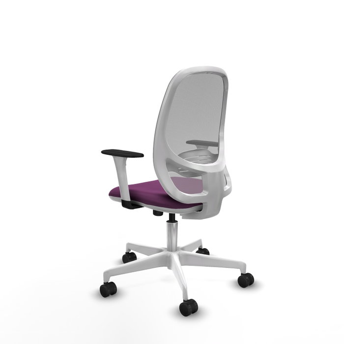 PIQUERAS Y CRESPO Silla de oficina Cilanco con mecanismo Sincro, Morado y Gris PIQUERAS Y CRESPO Silla de oficina Cilanco con mecanismo Sincro, Morado y Gris