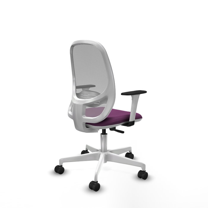 PIQUERAS Y CRESPO Silla de oficina Cilanco con mecanismo Sincro, Morado y Gris PIQUERAS Y CRESPO Silla de oficina Cilanco con mecanismo Sincro, Morado y Gris