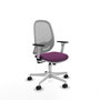 PIQUERAS Y CRESPO Silla de oficina Cilanco con mecanismo Sincro, Morado y Gris