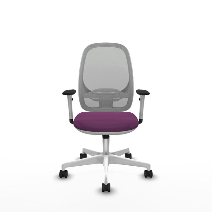 PIQUERAS Y CRESPO Silla de oficina Cilanco con mecanismo Sincro, Morado y Gris PIQUERAS Y CRESPO Silla de oficina Cilanco con mecanismo Sincro, Morado y Gris