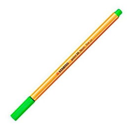 Stabilo Point 88 Rotulador Verde Neón Punta Fina 0,4 mm
