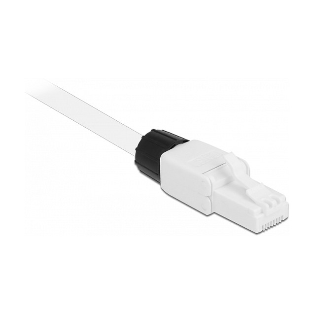 DeLOCK Conector RJ45 macho Cat.6 UTP sin herramientas Blanco DeLOCK Conector RJ45 macho Cat.6 UTP sin herramientas Blanco