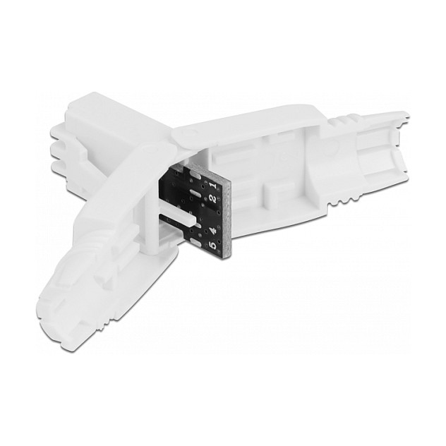 DeLOCK Conector RJ45 macho Cat.6 UTP sin herramientas Blanco DeLOCK Conector RJ45 macho Cat.6 UTP sin herramientas Blanco