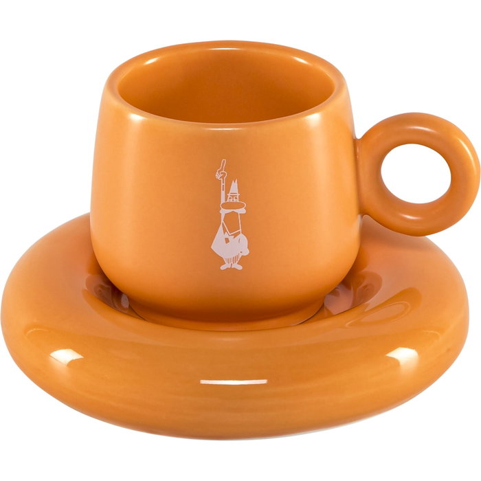 Bialetti Set de 4 Tazas de Espresso con Platos Mercato Della Frutta Bialetti Set de 4 Tazas de Espresso con Platos Mercato Della Frutta