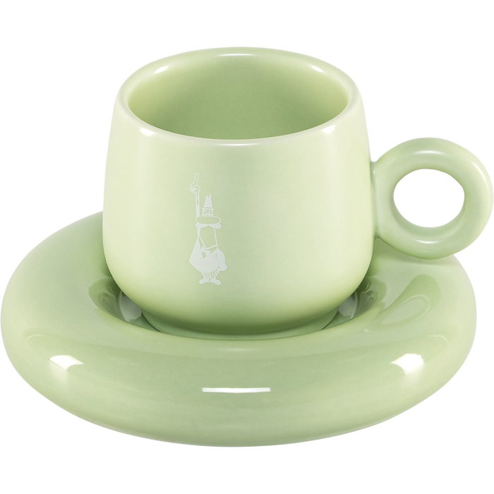 Bialetti Set de 4 Tazas de Espresso con Platos Mercato Della Frutta Bialetti Set de 4 Tazas de Espresso con Platos Mercato Della Frutta