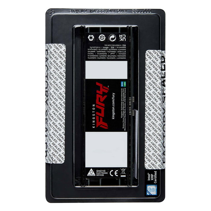 Kingston FURY Renegade Pro 128GB DDR5 6400MT/s CL32 DIMM Kit de 4 (ECC Registered) EXPO Kingston FURY Renegade Pro 128GB DDR5 6400MT/s CL32 DIMM Kit de 4 (ECC Registered) EXPO