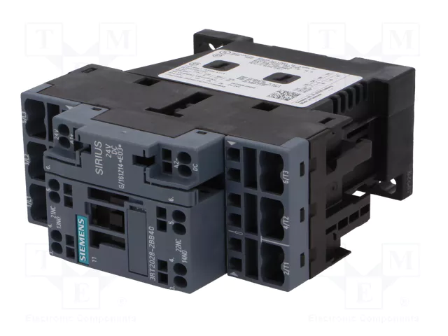 SIEMENS 3RT2028-2BB40 Contactor 3-polar 24VDC