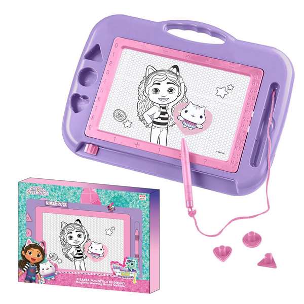 Cerdá Gabby's Dollhouse Set de Papelería Pizarra Magnética 32.5 x 24.5 x 3.0 cm