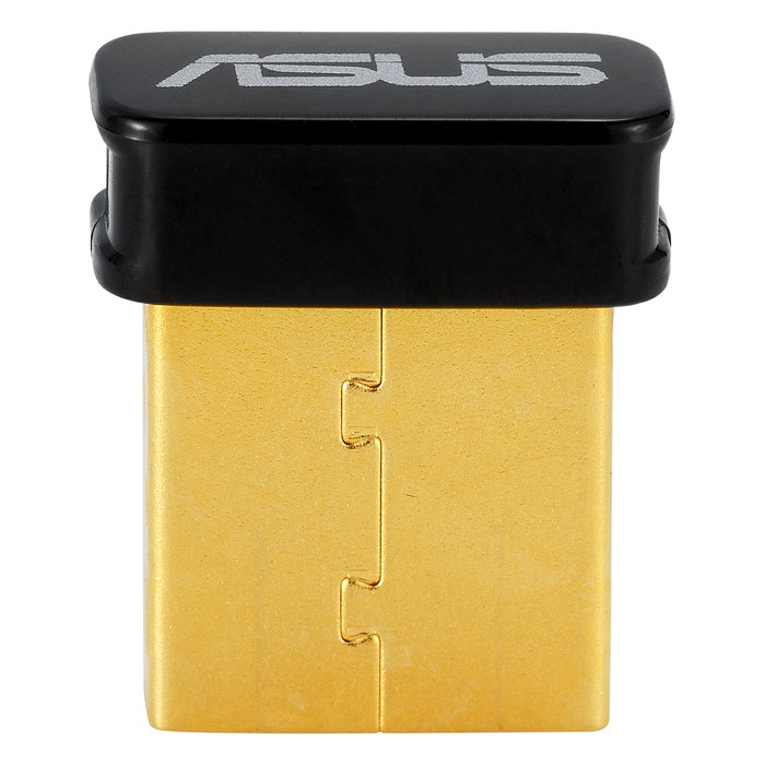 ASUS USB-BT600 Bluetooth 6.0 Dongle Adapter USB para PC, inalámbrico, Bluetooth 6.0, velocidad 1.5 Mbit/s, color Negro/Oro