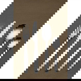 Alessi Itsumo ANF06S24 Cubertería 24 Piezas Acero Inoxidable 18/10