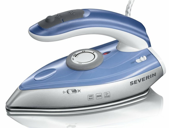 Severin BA 3234 Plancha de vapor de viaje 1000 W - Doble voltaje