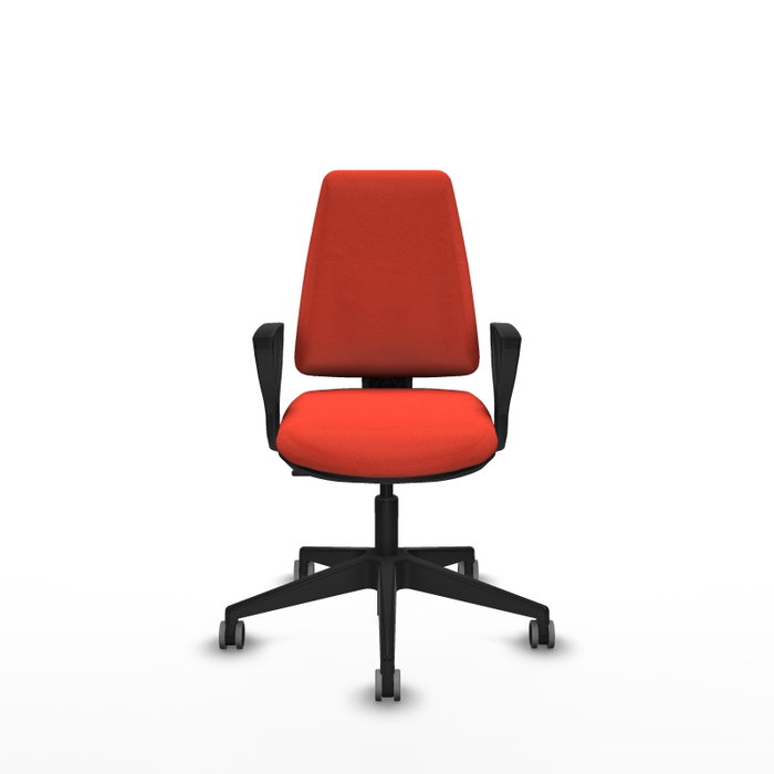 PIQUERAS Y CRESPO Silla de oficina Elche Naranja oscuro