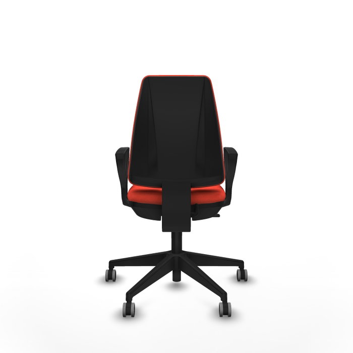 PIQUERAS Y CRESPO Silla de oficina Elche Naranja oscuro