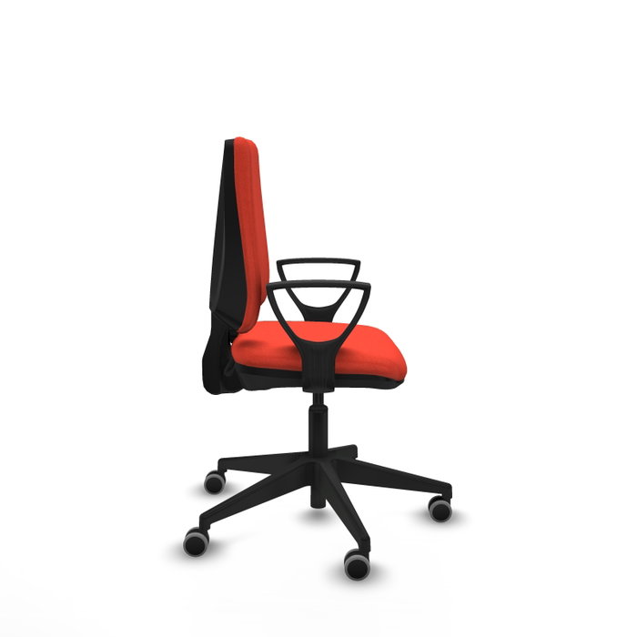 PIQUERAS Y CRESPO Silla de oficina Elche Naranja oscuro
