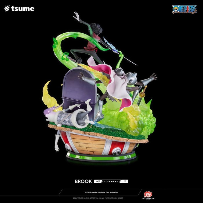 Tsume One Piece Figura 1/7 HQS Dioramax Brook