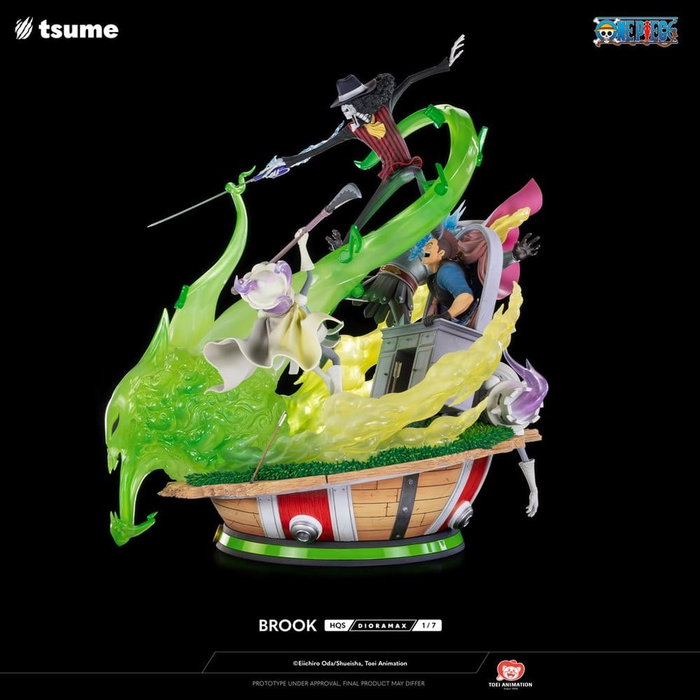 Tsume One Piece Figura 1/7 HQS Dioramax Brook