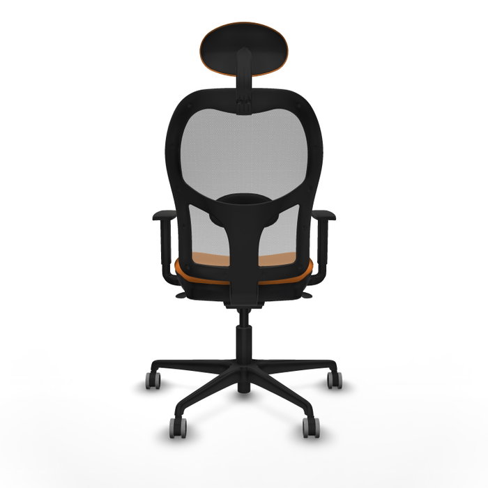 PIQUERAS Y CRESPO Silla de oficina Jorquera Naranja y Gris PIQUERAS Y CRESPO Silla de oficina Jorquera Naranja y Gris