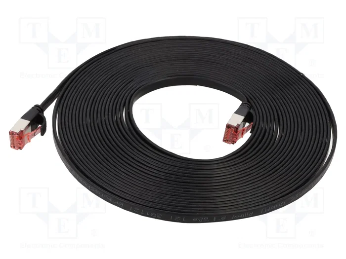 GOOBAY Patch cord Cat 6 U/FTP 7,5m Negro GOOBAY Patch cord Cat 6 U/FTP 7,5m Negro