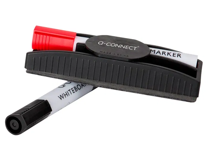 Q-connect Rotulador para Pizarra Blanca Caja 4 Colores Surtidos Punta Redonda 3 mm