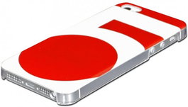 WAZZABEE Carcasa para iPhone 5 Colección Subkarma Serie 5, Rojo - WBSB-5S-RD