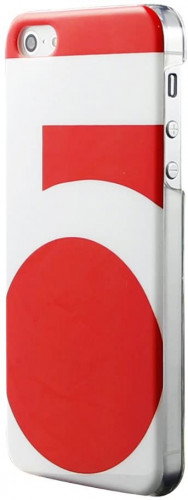 WAZZABEE Carcasa para iPhone 5 Colección Subkarma Serie 5, Rojo - WBSB-5S-RD