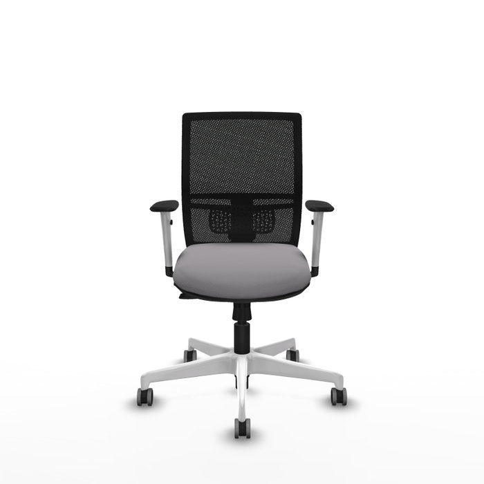 PIQUERAS Y CRESPO Silla de oficina Yunquera con mecanismo Sincro/Traslack, Gris y Negro PIQUERAS Y CRESPO Silla de oficina Yunquera con mecanismo Sincro/Traslack, Gris y Negro