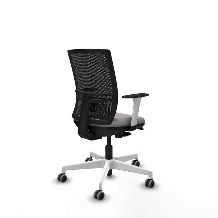 PIQUERAS Y CRESPO Silla de oficina Yunquera con mecanismo Sincro/Traslack, Gris y Negro PIQUERAS Y CRESPO Silla de oficina Yunquera con mecanismo Sincro/Traslack, Gris y Negro