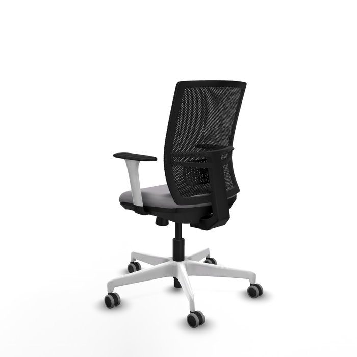 PIQUERAS Y CRESPO Silla de oficina Yunquera con mecanismo Sincro/Traslack, Gris y Negro PIQUERAS Y CRESPO Silla de oficina Yunquera con mecanismo Sincro/Traslack, Gris y Negro