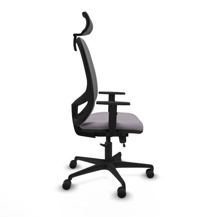 PIQUERAS Y CRESPO Silla de oficina Cilanco Gris con mecanismo Sincro/Traslack