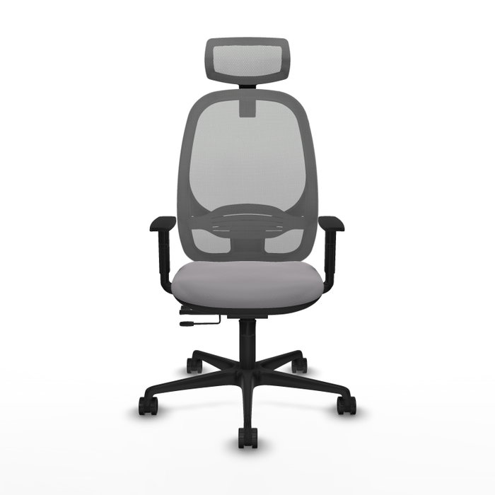 PIQUERAS Y CRESPO Silla de oficina Cilanco Gris con mecanismo Sincro/Traslack