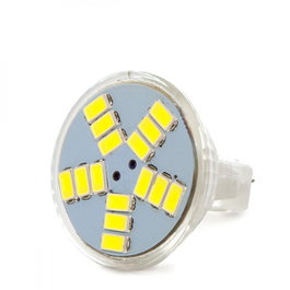 Bombilla LED MR11 GU4 2.5W 180Lm 6000K Blanco Frío