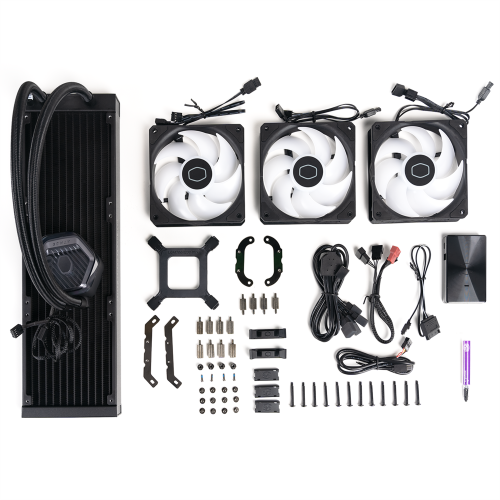 Cooler Master MasterLiquid 360 ATMOS ARGB Negro