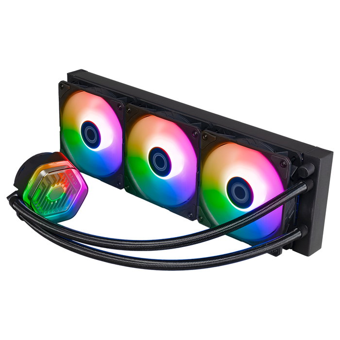 Cooler Master MasterLiquid 360 ATMOS Kit de Refrigeración Líquida 12 cm Negro Cooler Master MasterLiquid 360 ATMOS Kit de Refrigeración Líquida 12 cm Negro
