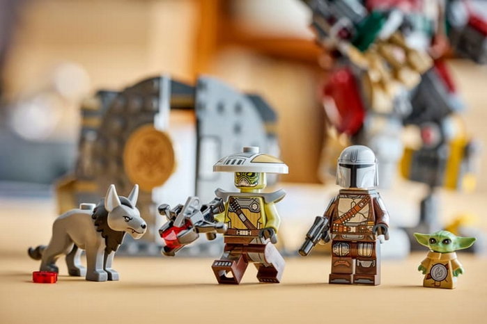 LEGO Star Wars 75451 Batalla contra el Droide Centinela en el Palacio Hutt