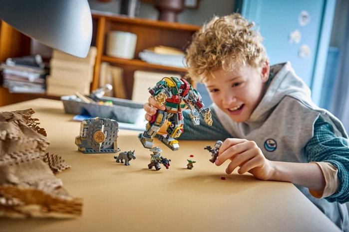 LEGO Star Wars 75451 Batalla contra el Droide Centinela en el Palacio Hutt