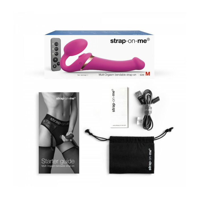 Vibrador Strap-on-me 6017425 Rosa Vibrador Strap-on-me 6017425 Rosa